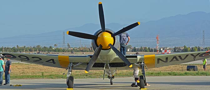 Hawker Sea Fury T Mk. 20 N924G, April 29, 2016